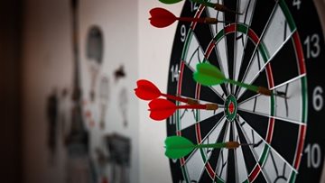 New darts board is a bullseye hit with Birmingham care home Residents